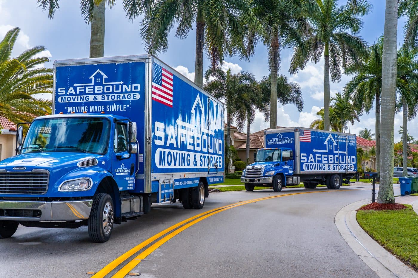 Safebound Moving & Storage team at a South Florida move